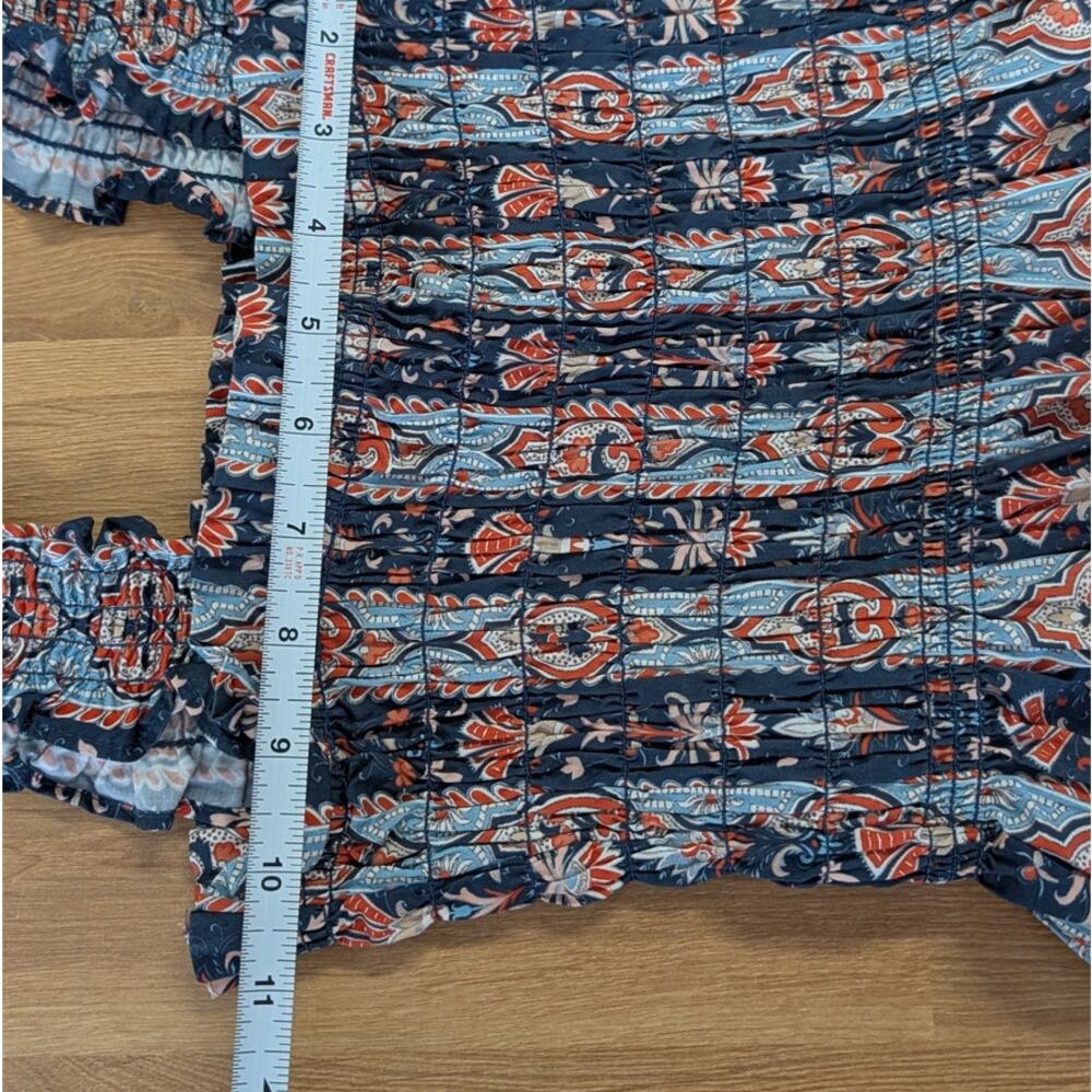 Hill House Home The Kimmy Maxi Nap Dress Womens XS in Emma Stripe/Navy Multi - Picture 8 of 10